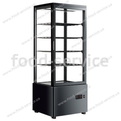 Вітрина холодильна Hurakan HKN-UPD98B BLACK